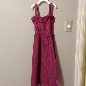 Girls purple DKNY sun dress